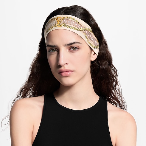 LV Bow BB Bandeau S00 in Women's Accessories Silk Squares and Bandeaus collections by Louis Vuitton (Product zoom)