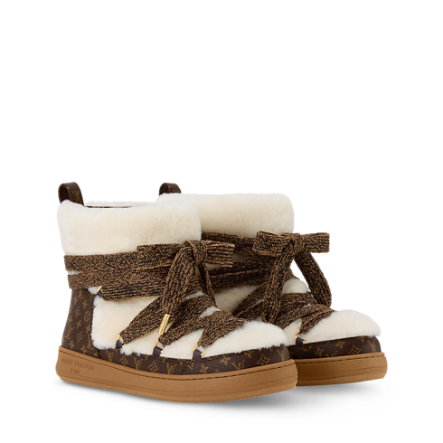 LV Cloud Lace-up Ankle Boot in Women's Shoes Boots and Ankle Boots collections by Louis Vuitton (Product zoom)