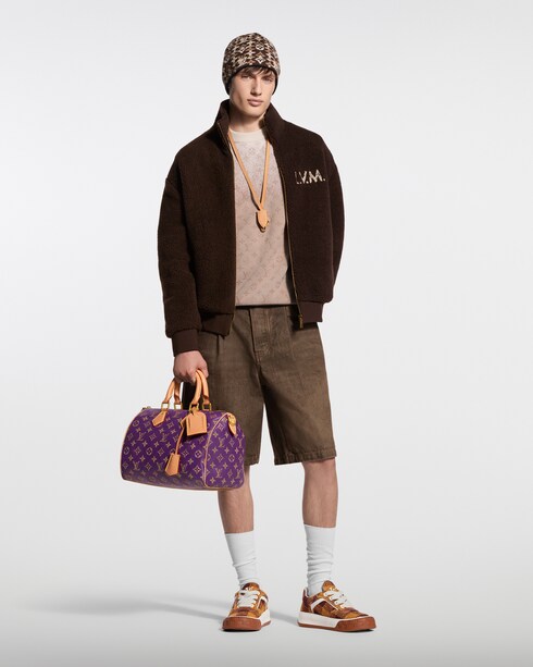 LV Crush Monogram Overlap Beanie . in Men's Accessories Hats, Beanies and Gloves collections by Louis Vuitton