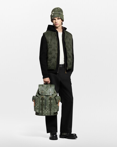 LV Crush Monogram Surplus Beanie . in Holiday Gifts's Holiday Gifts for Him } collections by Louis Vuitton