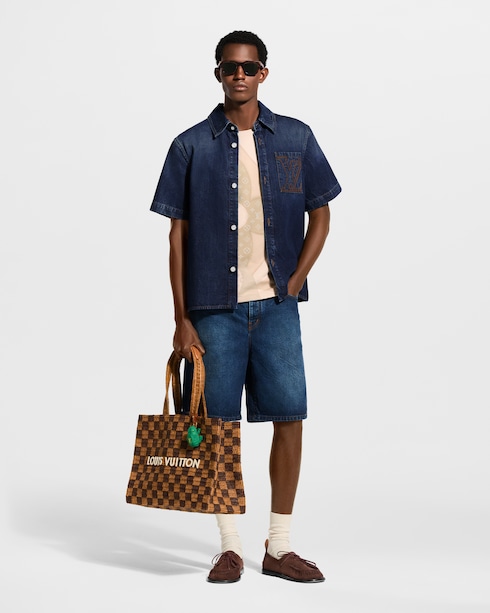 Quần Jean Ngắn in Đồ Nam's Trang phục Đồ Denim collections by Louis Vuitton