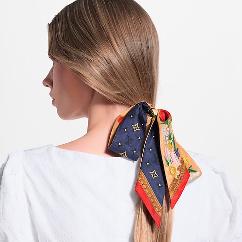 LV En Fleurs BB Bandeau S00 in Women's Accessories Silk Squares and Bandeaus collections by Louis Vuitton (Product zoom)