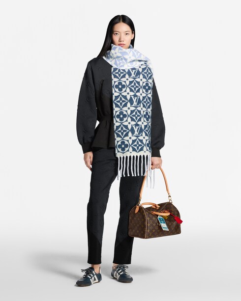 LV Frosty Gradient Scarf . in Women's Accessories Scarves for Women collections by Louis Vuitton