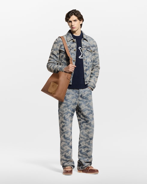 LV Intarsia Crewneck in Gifts's Valentine's Day Gifts for Him } collections by Louis Vuitton