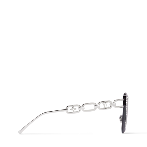 LV Jewel Frosted Sunglasses side view