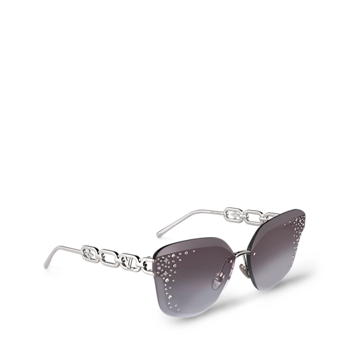 LV Jewel Frosted Sunglasses front view