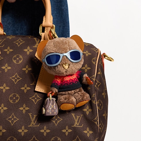 LV Louis Bear Bag Charm S00 in Men's Accessories Key Holders and Bag Charms collections by Louis Vuitton (Product zoom)