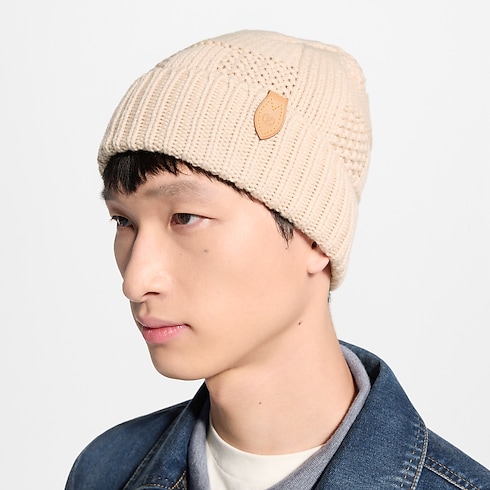 LV Malletier Knitted Beanie S00 in Men's Accessories Hats, Beanies and Gloves collections by Louis Vuitton (Product zoom)