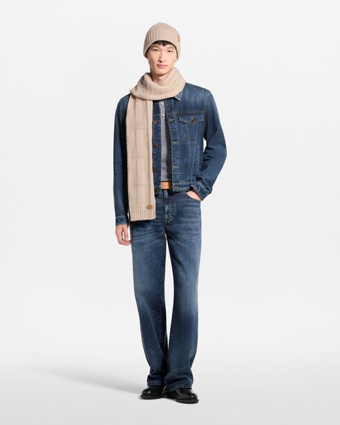 LV Malletier Knitted Beanie . in Men's Accessories Hats, Beanies and Gloves collections by Louis Vuitton