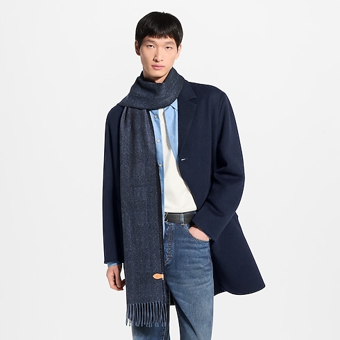 LV Malletier Scarf S00 in Men's Accessories Scarves collections by Louis Vuitton (Product zoom)
