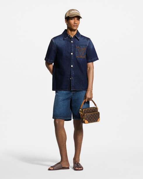 LV Portofino Mule in Pria's Sepatu Sandals collections by Louis Vuitton