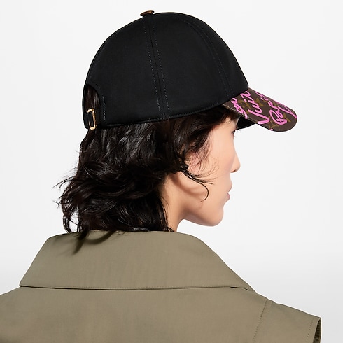 LV Script Cap S00 in Women's Accessories Hats and Gloves collections by Louis Vuitton (Product zoom)
