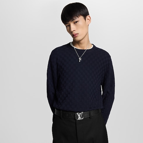 LV Shadow 40mm Reversible Belt Monogram Shadow in Men's Accessories Belts collections by Louis Vuitton (Product zoom)