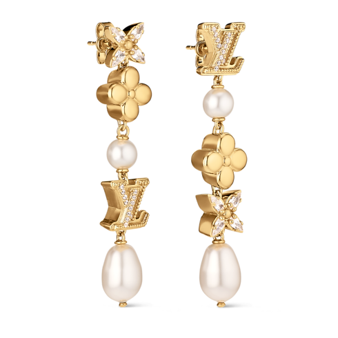LV Sparkling Pearls Earrings S00 in Women's Fashion Jewelry All Fashion Jewelry collections by Louis Vuitton (Product zoom)