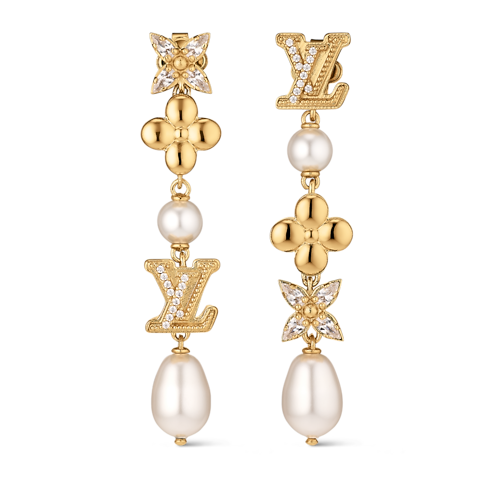 LV Sparkling Pearls Earrings S00 in Women's Fashion Jewelry All Fashion Jewelry collections by Louis Vuitton (Product zoom)