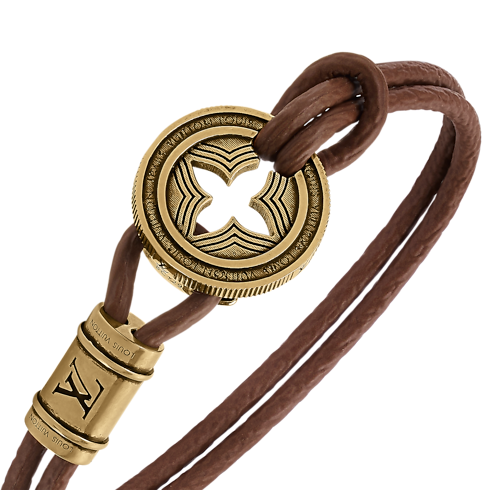 LV Tic Tac Toe Leather Bracelet in Men's Accessories All Accessories collections by Louis Vuitton (Product zoom)