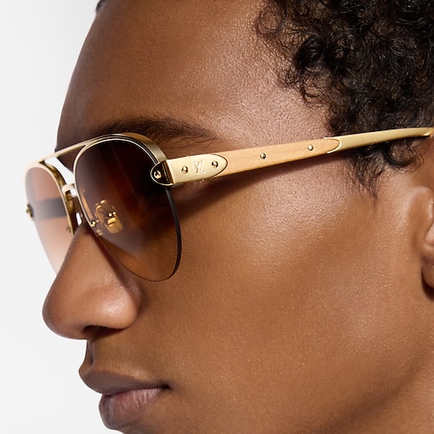 LV Trunk Pilot Sunglasses S00 in Men's Accessories Eyewear collections by Louis Vuitton (Product zoom)