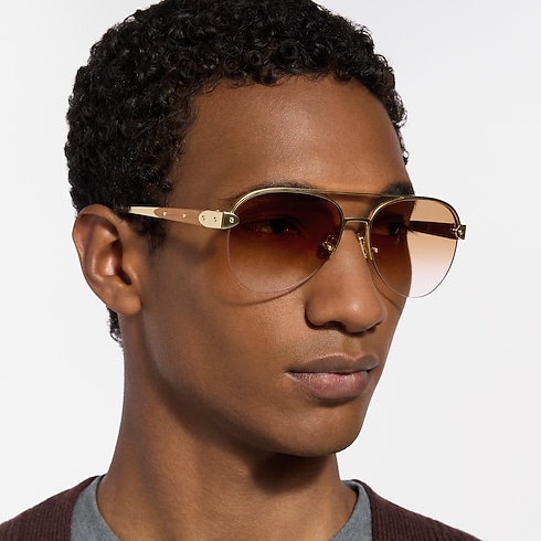 LV Trunk Pilot Sunglasses S00 in Men's Accessories Eyewear collections by Louis Vuitton (Product zoom)