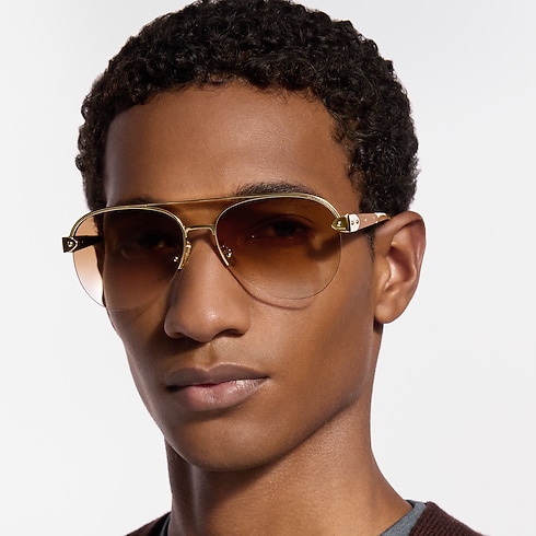 LV Trunk Pilot Sunglasses S00 in Men's Accessories Eyewear collections by Louis Vuitton (Product zoom)
