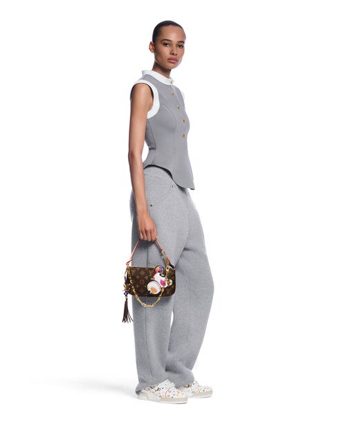 LV X TM LV Bloom Superflat Key Holder . in Women's Accessories Key Holders and Bag Charms collections by Louis Vuitton