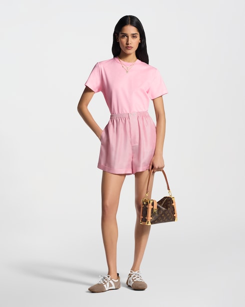 Mahina Print Crop Top in Wanita's Pakaian Atasan collections by Louis Vuitton