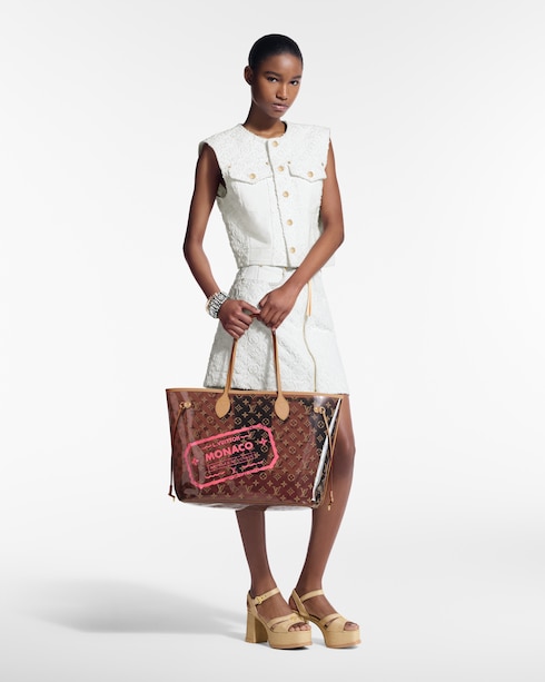 Maya Heeled Platform Sandal in Women's Shoes Sandals and Espadrilles collections by Louis Vuitton