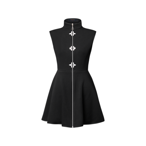 Monogram Accent A-Line Dress in Women's Ready-to-Wear Dresses collections by Louis Vuitton (Product zoom)