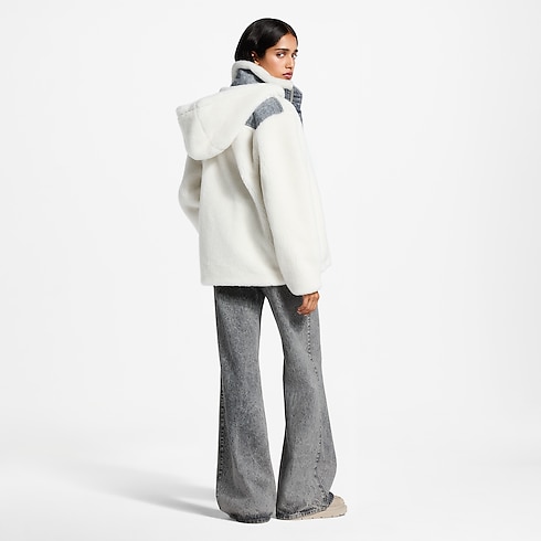 Monogram Accent Fleece Jacket in Women's Ready-to-Wear Coats and Jackets collections by Louis Vuitton (Product zoom)