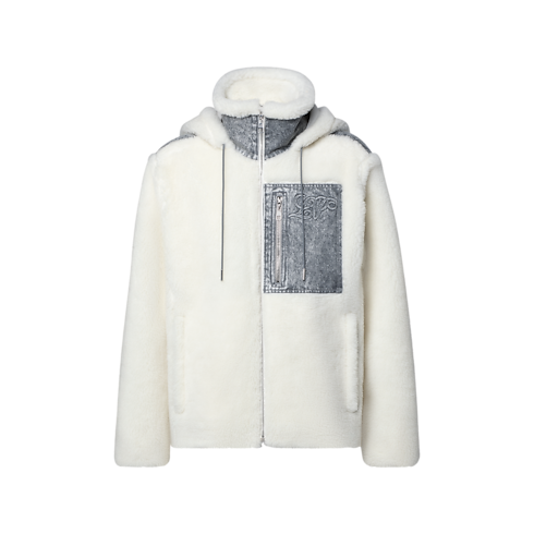 Monogram Accent Fleece Jacket in Women's Ready-to-Wear Coats and Jackets collections by Louis Vuitton (Product zoom)