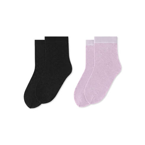 Monogram All Over Set Of Socks S00 in Women's Accessories All Accessories collections by Louis Vuitton (Product zoom)