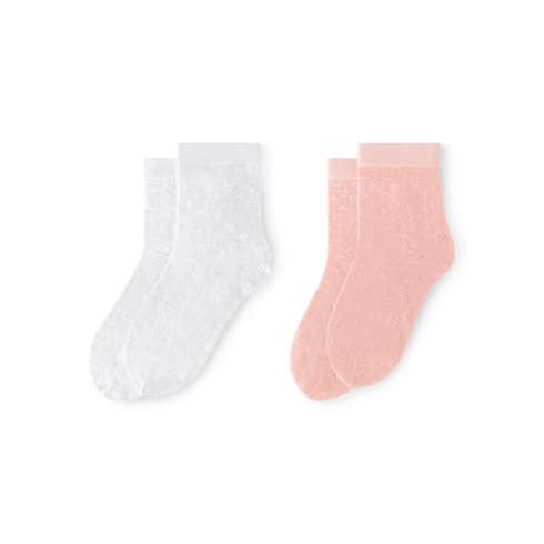 Monogram All Over Set Of Socks S00 in Women's Accessories All Accessories collections by Louis Vuitton (Product zoom)