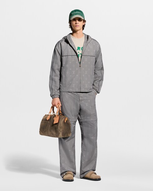 Monogram Check Windbreaker in Men's Ready-to-Wear Outerwear and Coats collections by Louis Vuitton