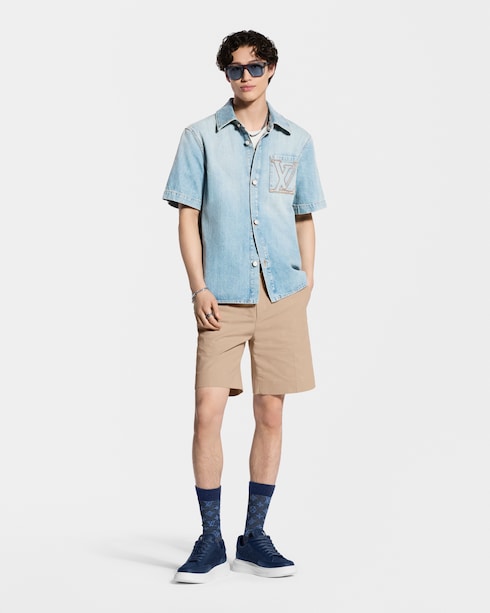 Monogram Denim Icon Socks S00 in Men's Accessories Hats, Beanies and Gloves collections by Louis Vuitton