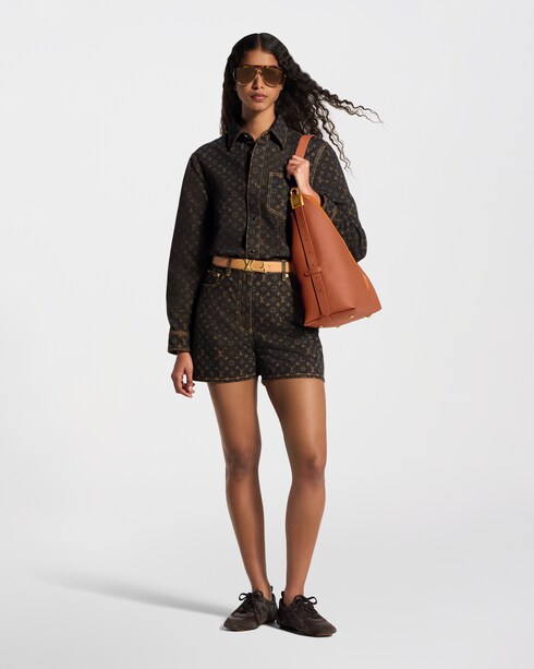 Monogram Denim Shirt in Women's Ready-to-Wear Tops collections by Louis Vuitton