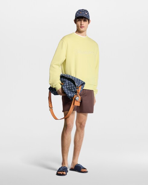 Monogram Flower Denim Cap . in Men's Accessories Hats, Beanies and Gloves collections by Louis Vuitton
