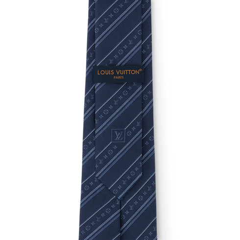 Monogram Flowstripes Tie back view
