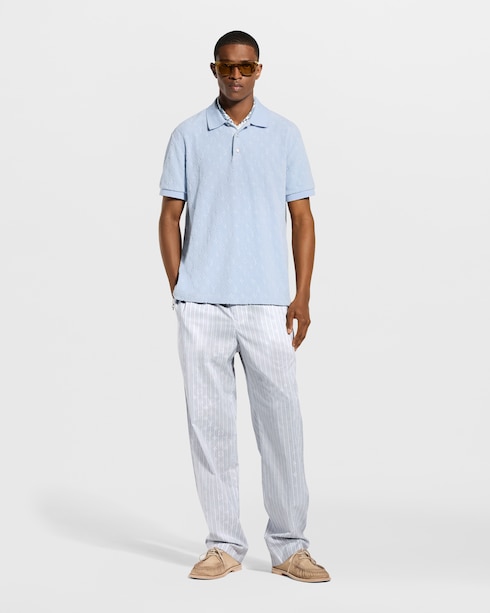 Monogram French Terry Polo Shirt in Men's Ready-to-Wear T-shirts and Polos collections by Louis Vuitton