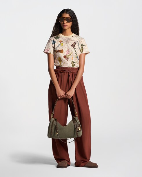Monogram Getaway Print T-Shirt in Women's Ready-to-Wear Tops collections by Louis Vuitton