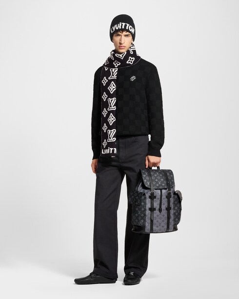 Monogram Blast 針織圍巾 . in 男士's 飾品配件 男士圍巾 collections by Louis Vuitton