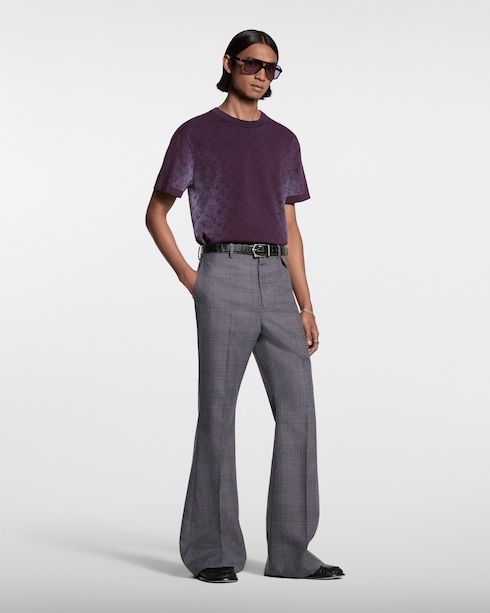 Monogram Jacquard Short-Sleeved Crewneck in Terbaru's Koleksi untuk Pria Koleksi Terbaru collections by Louis Vuitton