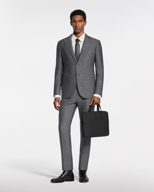 Monogram Long-Sleeved Evening Shirt in New's For Men New Formal collections by Louis Vuitton