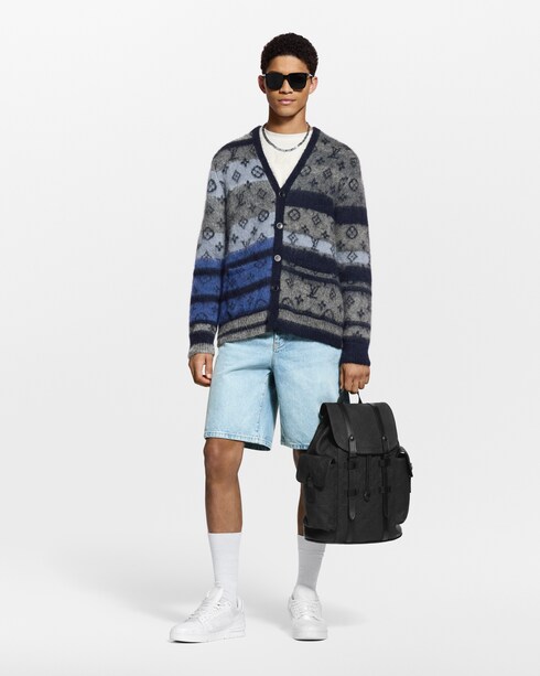 Monogram Mohair Cardigan in ผู้ชาย's เสื้อผ้า เสื้อผ้าสำหรับผู้ชาย collections by Louis Vuitton