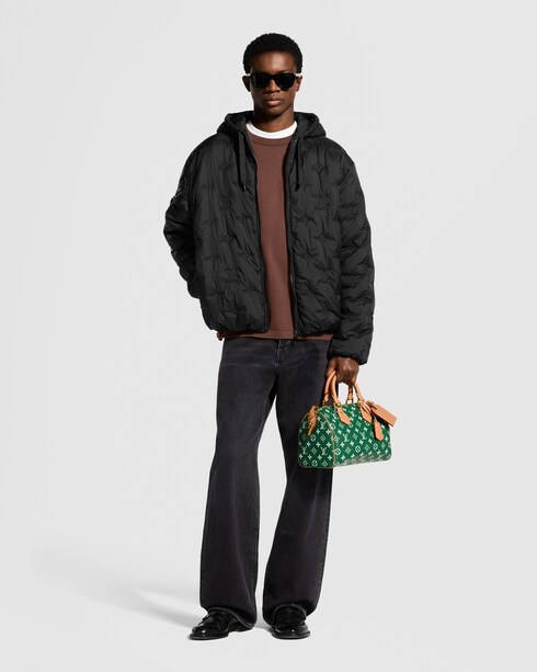Monogram Padded Hooded Blouson in Men's Ready to Wear All Ready to Wear collections by Louis Vuitton