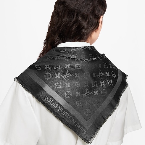 Monogram Shine Shawl S00 in Women's Accessories Shawls collections by Louis Vuitton (Product zoom)