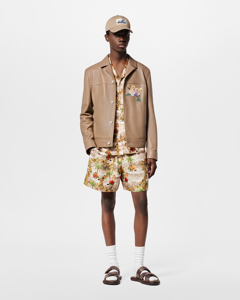 Monogram Silk Drawstring Shorts in Men's Discontinued Product Obs 15 collections by Louis Vuitton