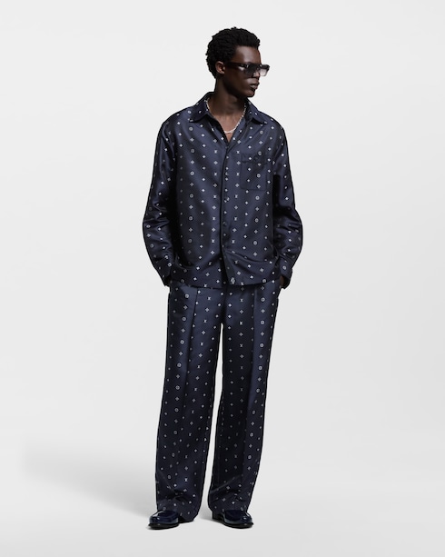 Monogram Silk Pajama Shirt in New's For Men New Formal collections by Louis Vuitton