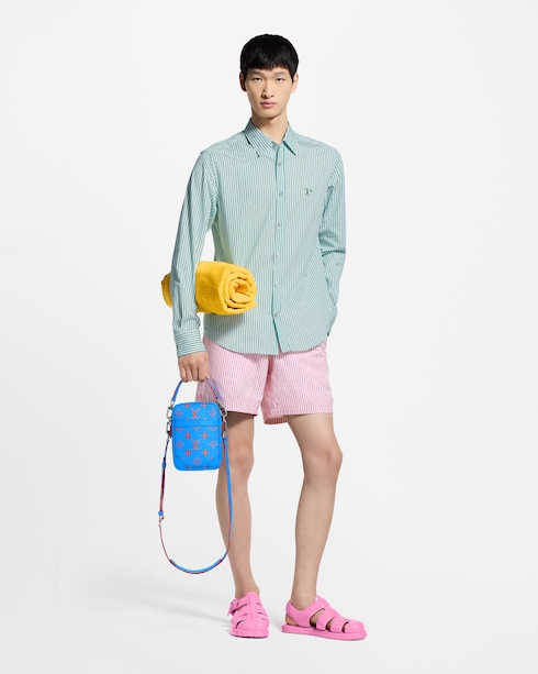 Monogram Striped Shirt in Men's Ready-to-Wear All Ready-to-Wear collections by Louis Vuitton