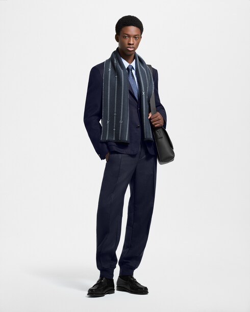Monogram Stripes Scarf . in New's For Men New Formal collections by Louis Vuitton