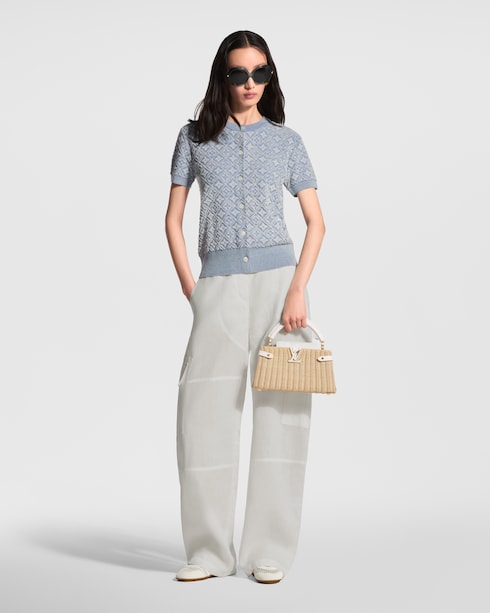 Monogram Toweling Cardigan in Women's Ready-to-Wear Knitwear collections by Louis Vuitton