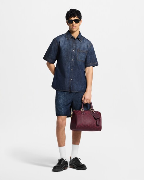 Áo Sơ Mi Họa Tiết Monogram in Đồ Nam's Trang phục Áo sơ mi collections by Louis Vuitton